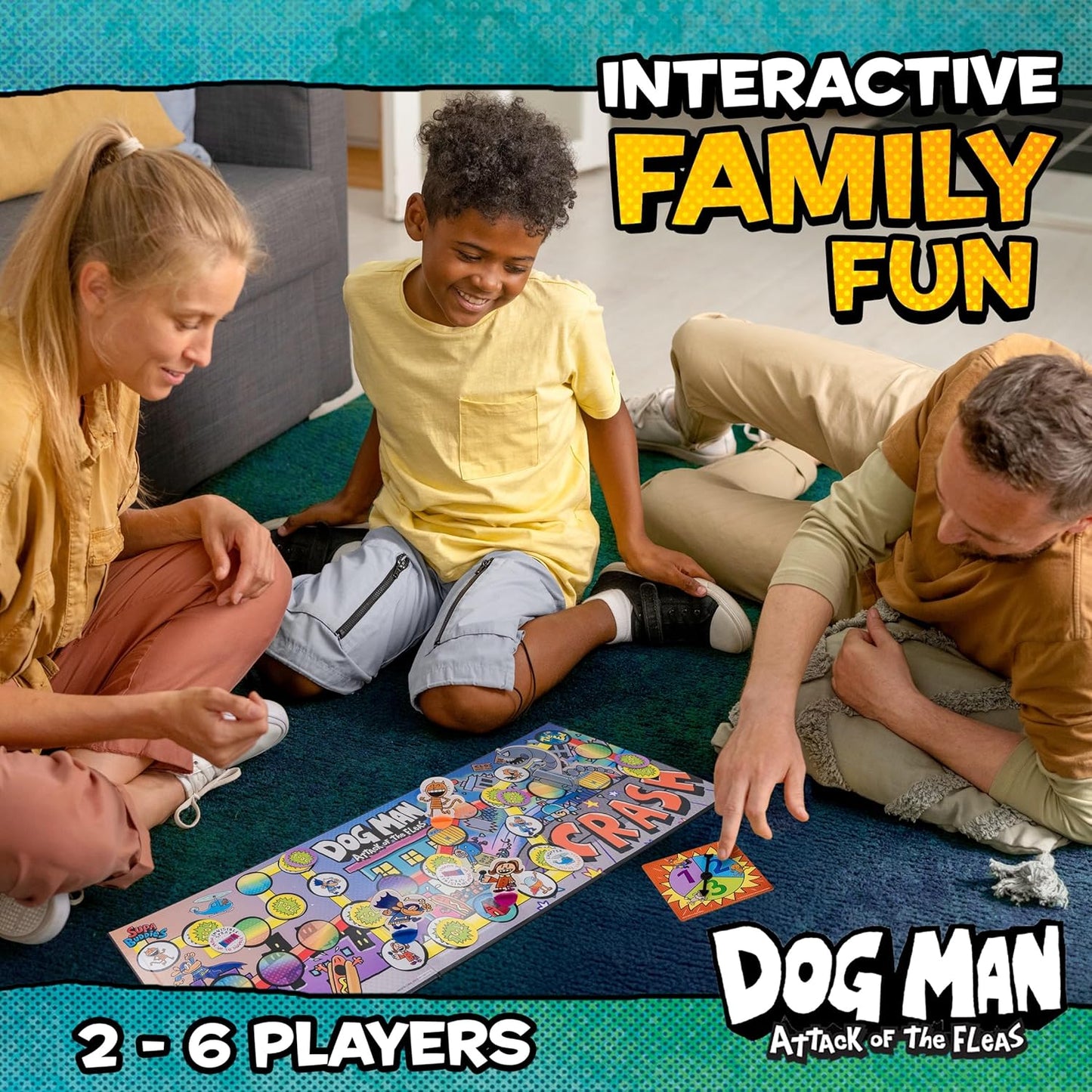 University Games Dog Man: Attack of The Fleas Game (UG-07010)